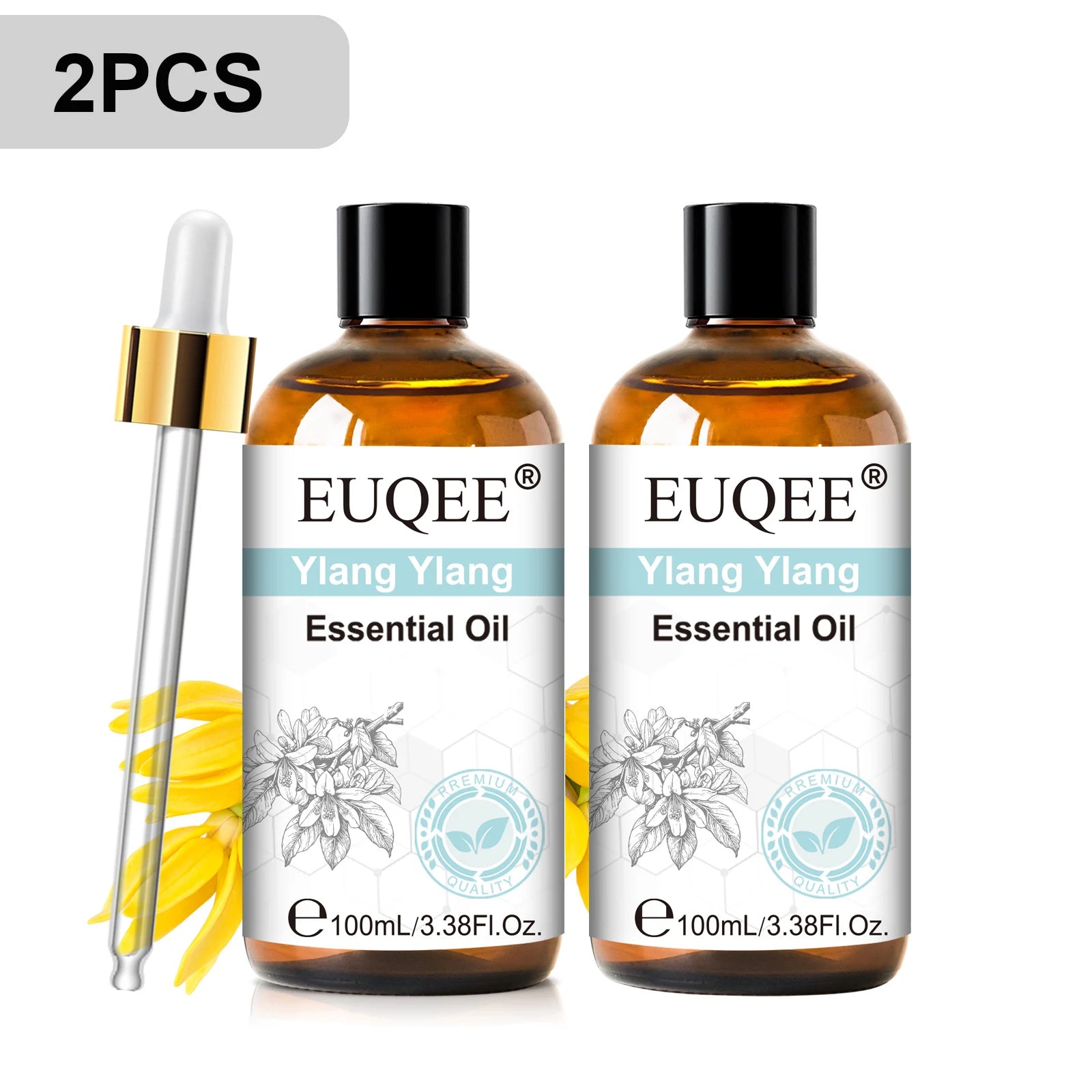 Óleo Essencial Premium EUQEE 100ml para Difusor de Varetas e Umidificador