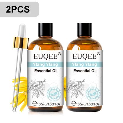 Óleo Essencial Premium EUQEE 100ml para Difusor de Varetas e Umidificador