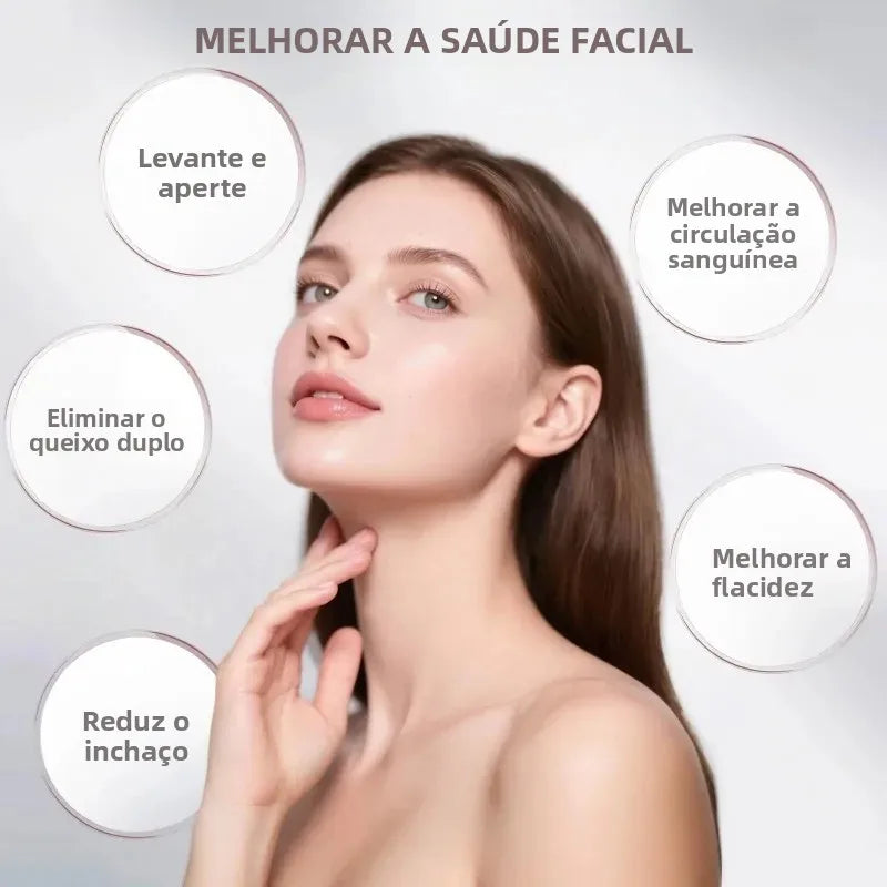 Escova Facial Premium para Drenagem Linfática