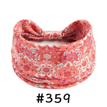 Faixa de Cabelo Turbante Boho Premium
