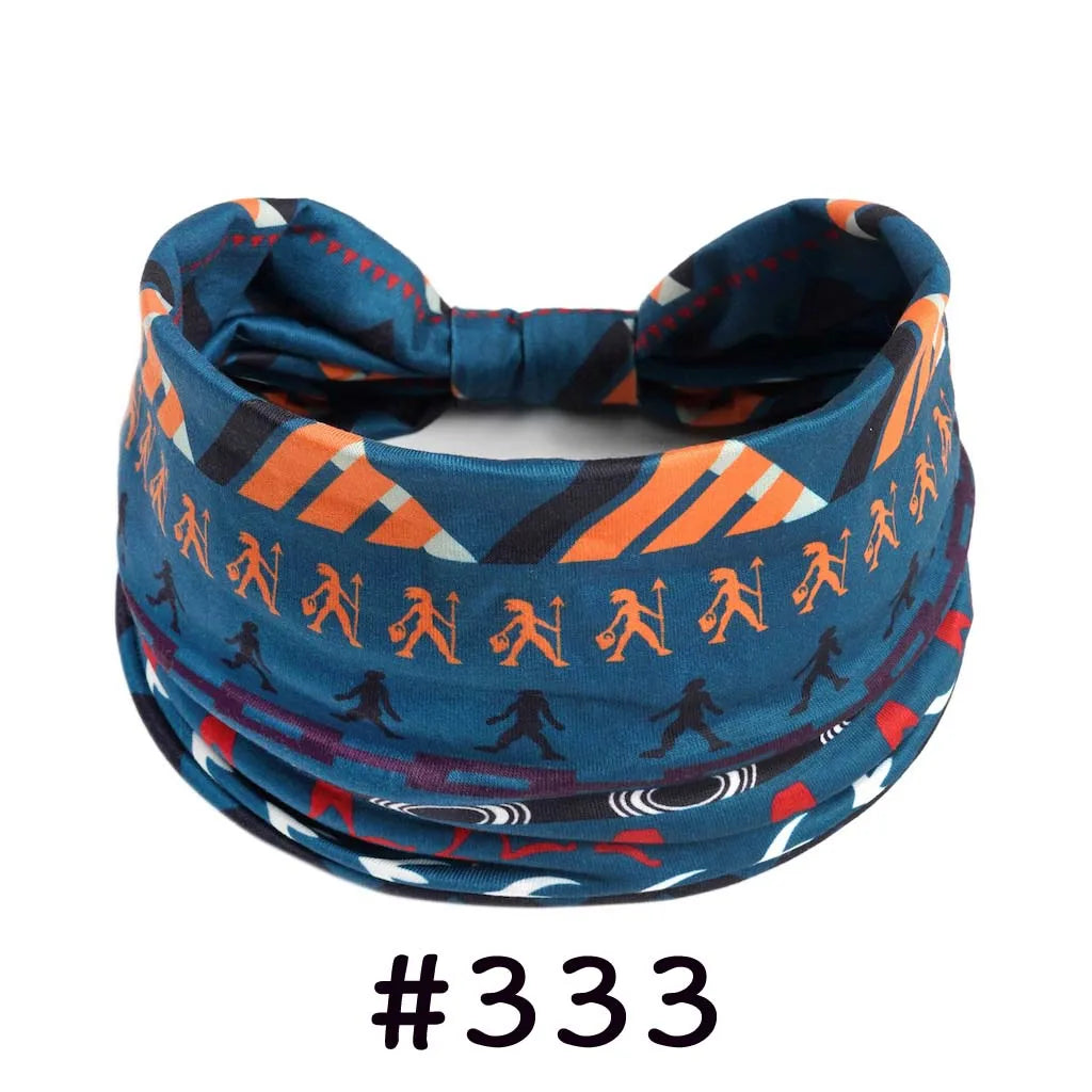 Faixa de Cabelo Turbante Boho Premium