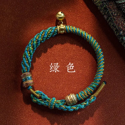 Pulseira Tibetana Artesanal Premium Om Mani Padme Hum
