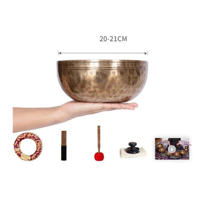 Tigela Tibetana Premium de Canto Lua Cheia