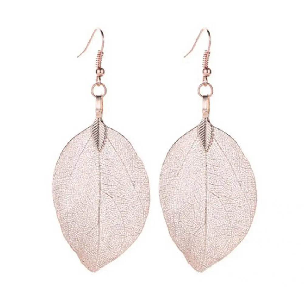 Long Earrings Accessory Earrings Fashion Jewelry Electroplating Chic Long Drop Hook Earrings - Aloha Spirit Store