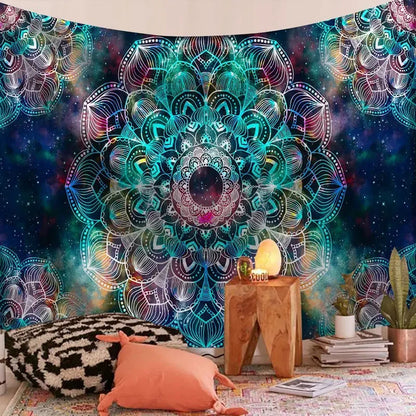 Tapeçaria Mandala Boho Premium