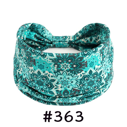 Faixa de Cabelo Turbante Boho Premium