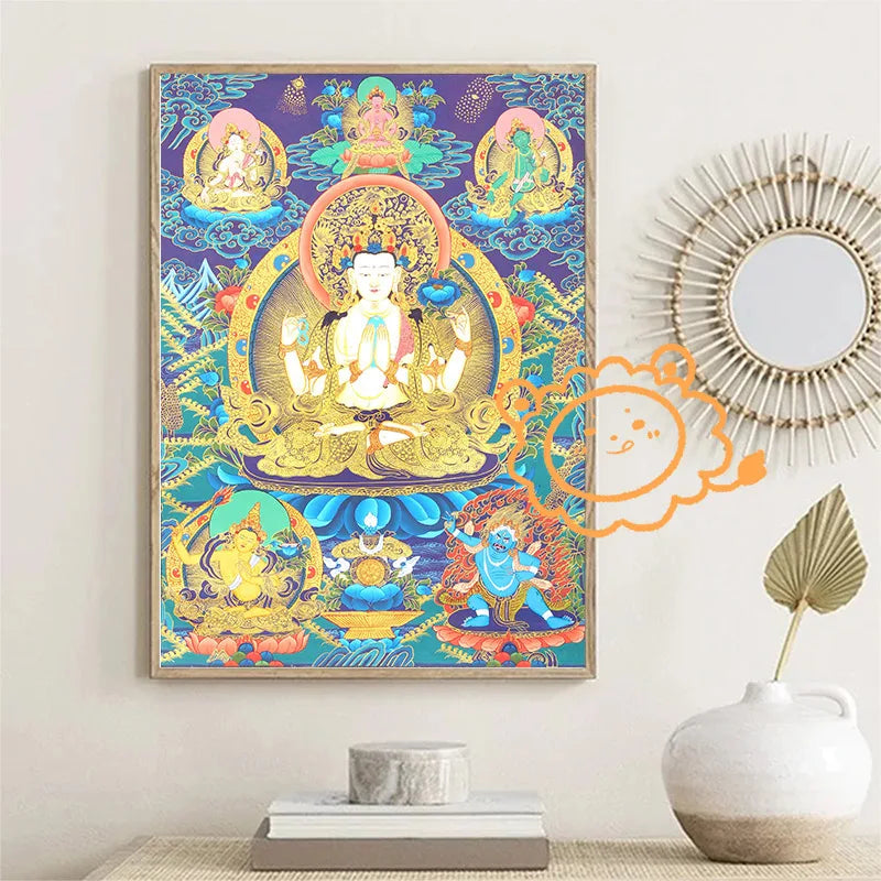 Quadro Premium Budista