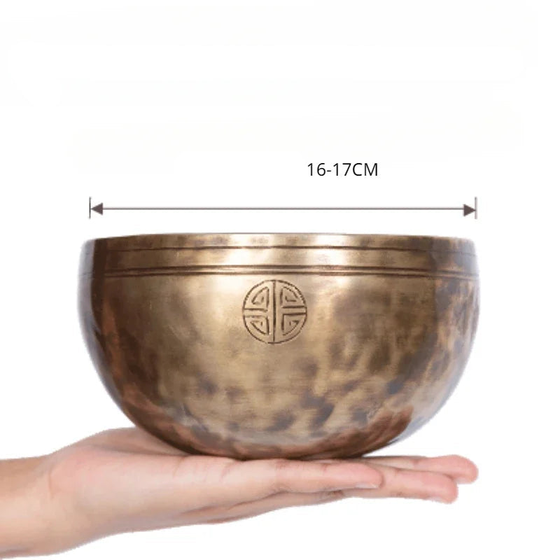 Tigela Tibetana Premium de Canto Lua Cheia