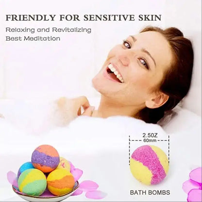 Kit Premium com 12 Bombas de Banho Naturais Artesanais