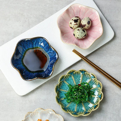 Prato Cerâmico Japonês Retrô Premium com Esmalte de Forno
