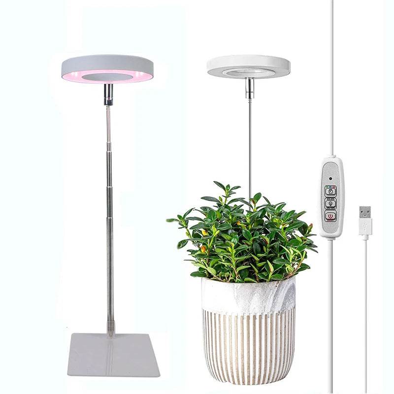 Full Spectrum Indoor Solar LED Growth Light, Four Gear Dimming, Fleshy Viridiplantae, Flower Floor Telescopic Fill Light - Aloha Spirit Store