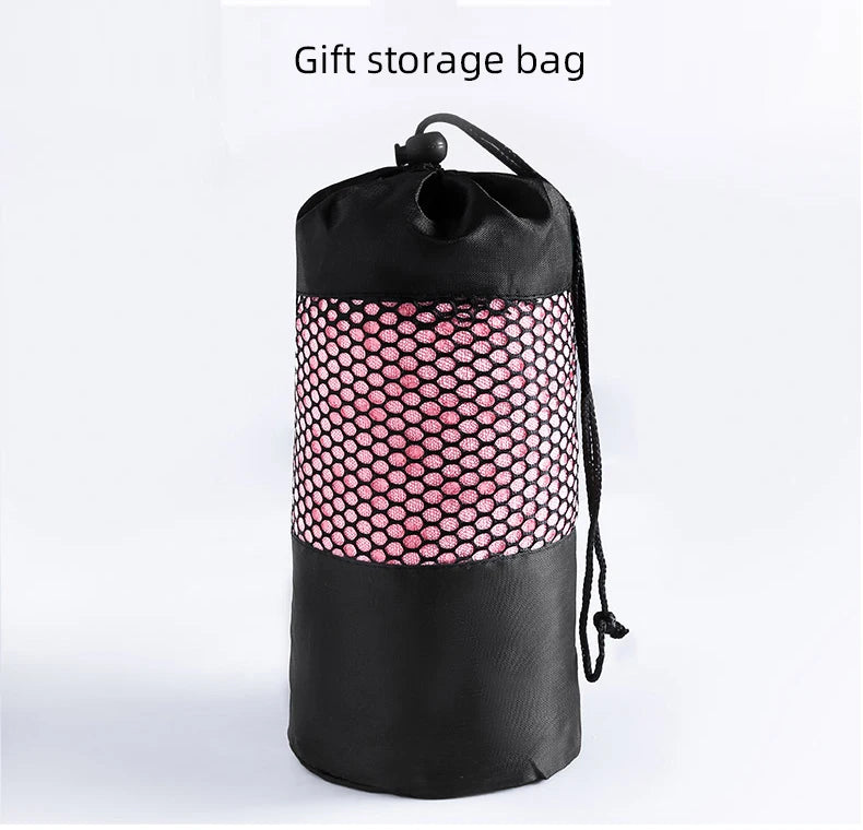 Toalha Premium para Hot Yoga com Pontos de Aderência