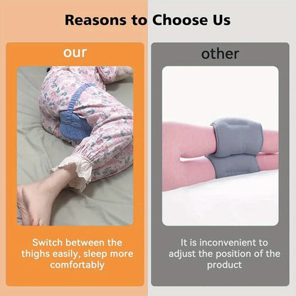 Travesseiro Ortopédico de Memory Foam para Pernas e Joelhos