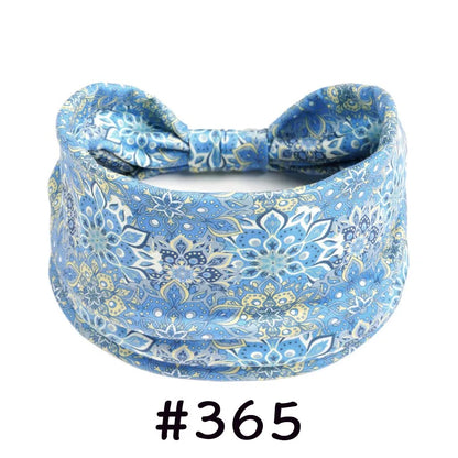 Faixa de Cabelo Turbante Boho Premium