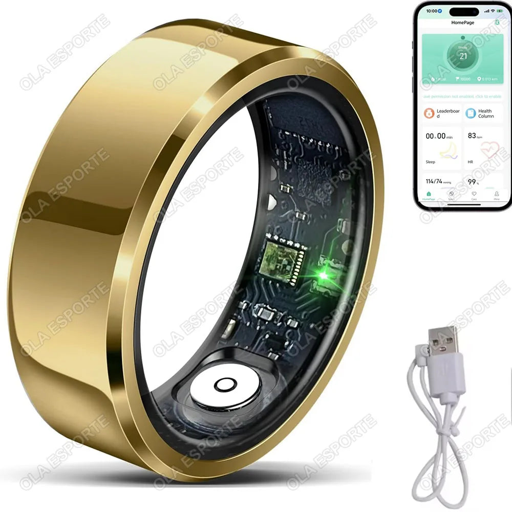 Smart Ring Premium — Monitoramento Completo de Saúde