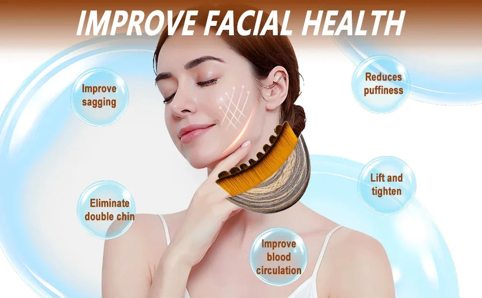 Escova Facial Premium para Drenagem Linfática