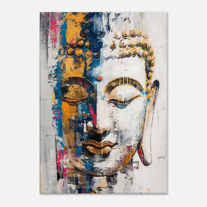 Quadro Minimalista Premium — Buda Abstrato