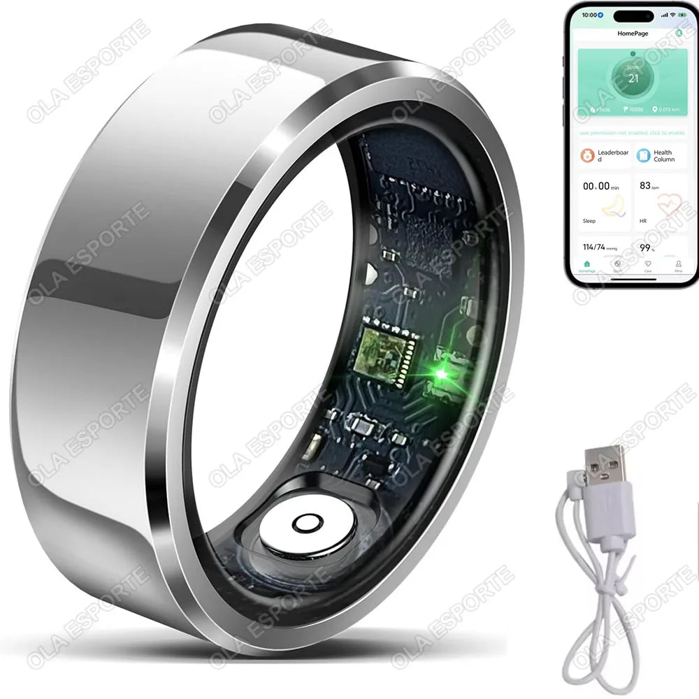 Smart Ring Premium — Monitoramento Completo de Saúde