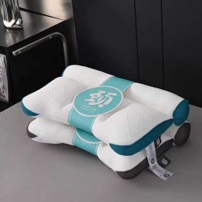 Travesseiro Ergonômico Premium de Penas de Ganso