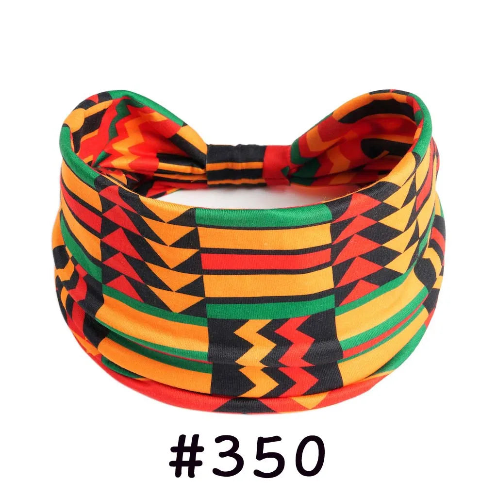 Faixa de Cabelo Turbante Boho Premium