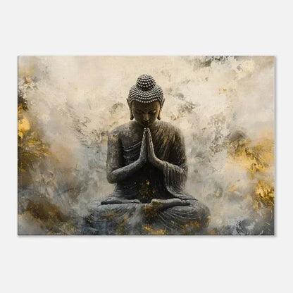 Quadro Minimalista Premium — Buda Abstrato