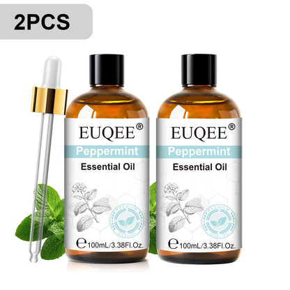 Óleo Essencial Premium EUQEE 100ml para Difusor de Varetas e Umidificador