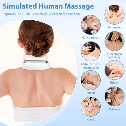 Massageador Cervical Elétrico Premium Inteligente