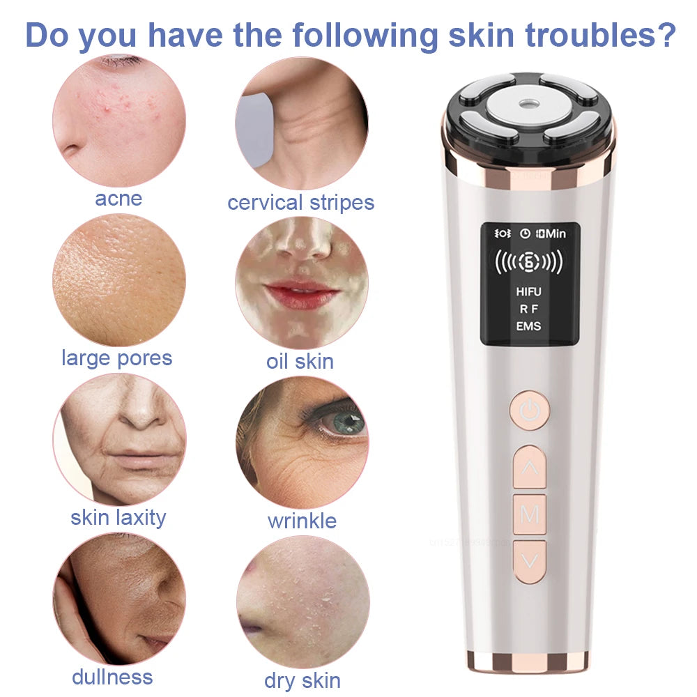 Aparelho Facial Rejuvenescimento e Firmeza da Pele