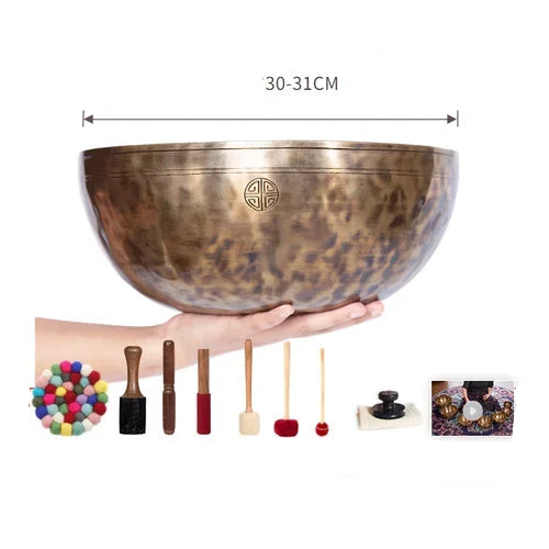 Tigela Tibetana Premium de Canto Lua Cheia