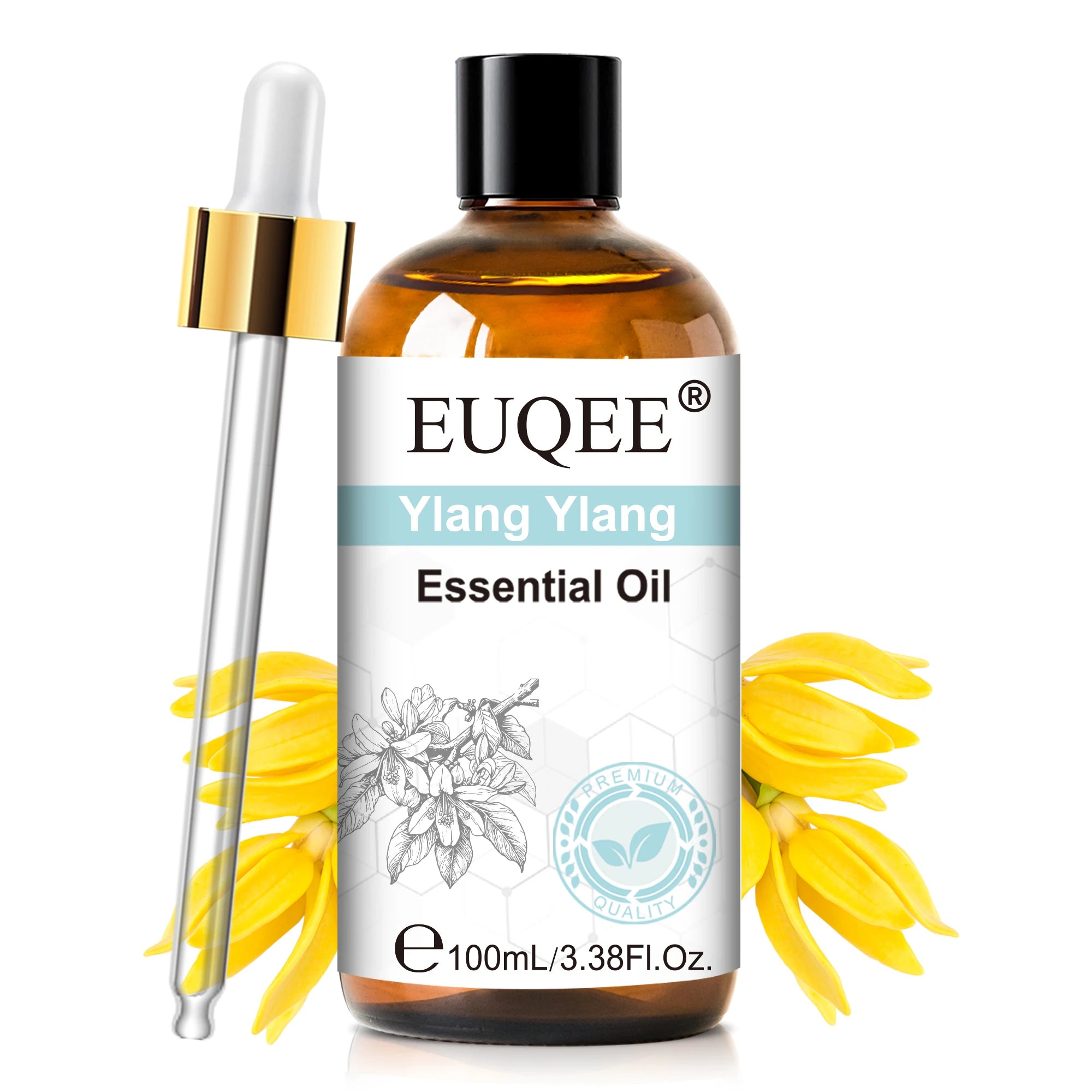 Óleo Essencial Premium EUQEE 100ml para Difusor de Varetas e Umidificador