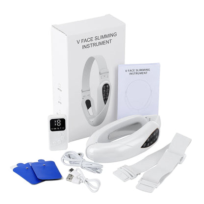 Aparelho Facial Elétrico Premium V-Face com LED