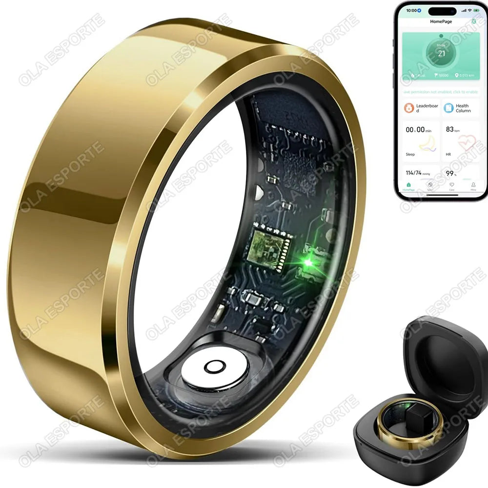 Smart Ring Premium — Monitoramento Completo de Saúde