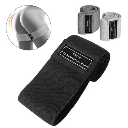 Kit Premium de Faixas de Resistência em Tecido para Glúteos e Coxas