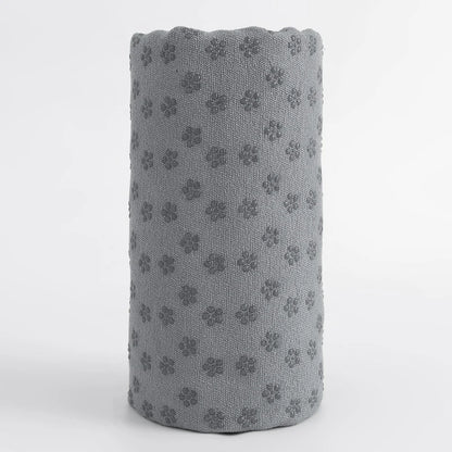 Toalha Premium para Hot Yoga com Pontos de Aderência
