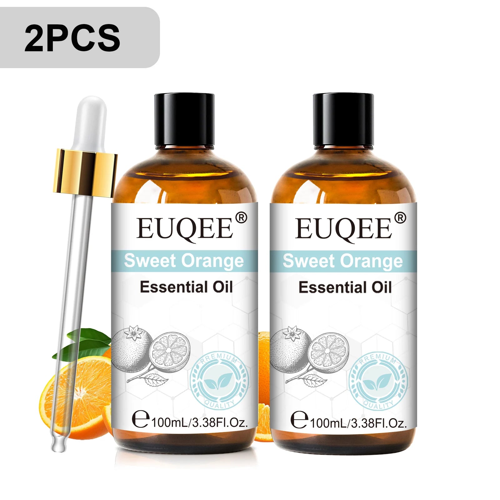 Óleo Essencial Premium EUQEE 100ml para Difusor de Varetas e Umidificador