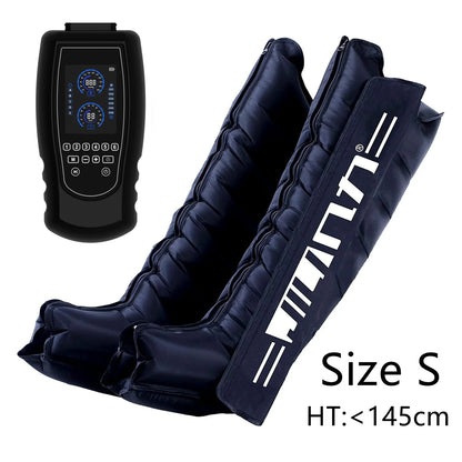 Botas de Pressoterapia Premium JILI com 6 Câmaras