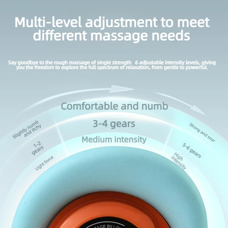 Massageador Cervical Premium com Tração e Acupontos
