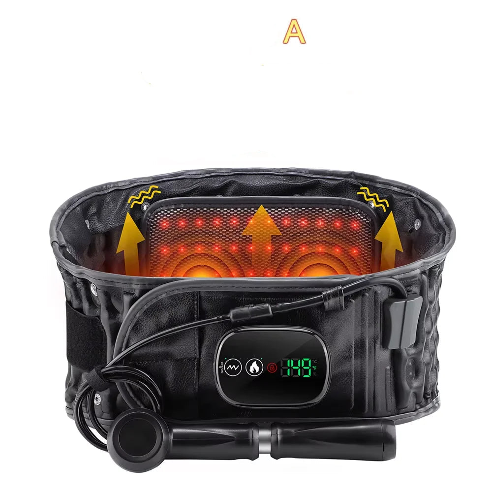 Cinto Massageador Aquecido Premium para Lombar