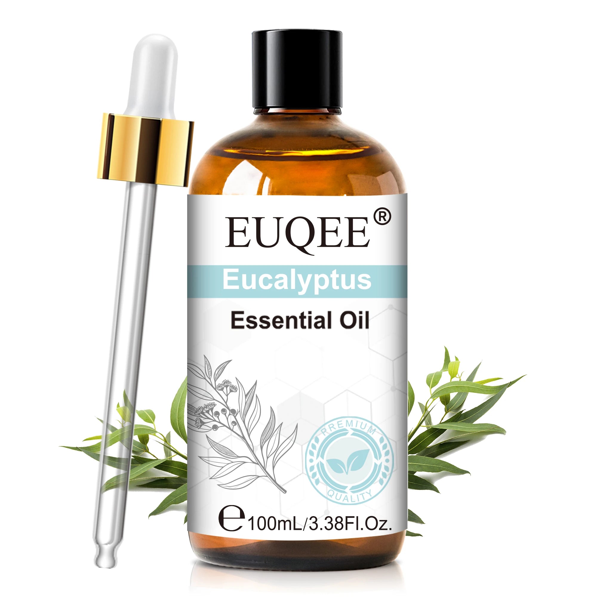 Óleo Essencial Premium EUQEE 100ml para Difusor de Varetas e Umidificador