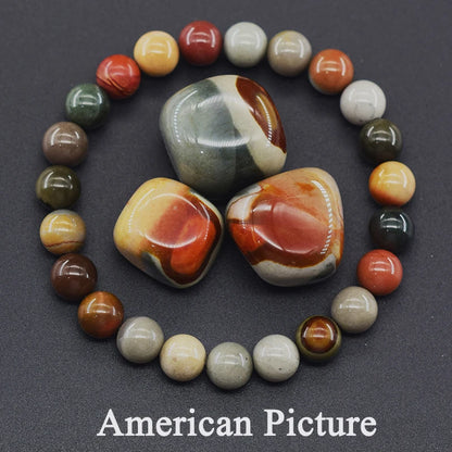 Pulseira Reiki Premium de Pedras Naturais