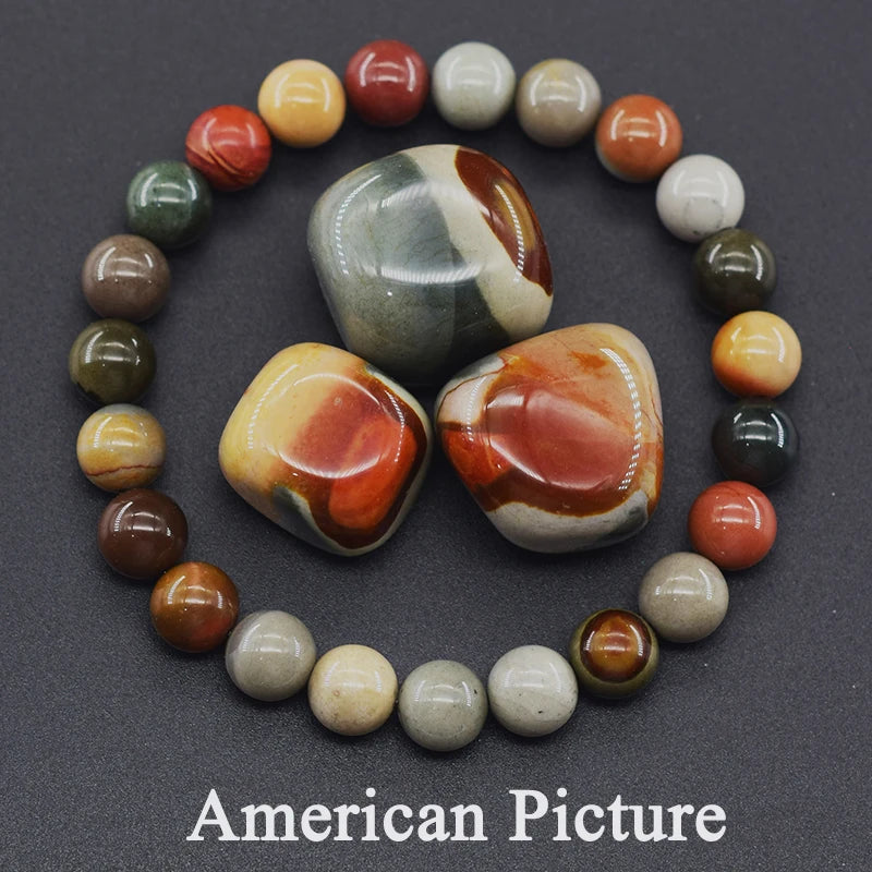 Pulseira Reiki Premium de Pedras Naturais