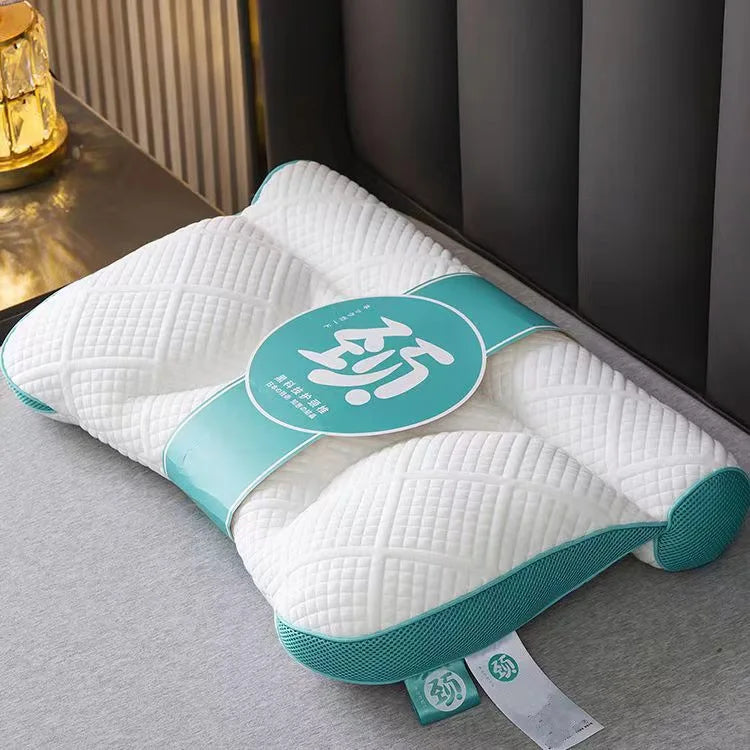 Travesseiro Ergonômico Premium de Penas de Ganso
