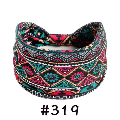 Faixa de Cabelo Turbante Boho Premium