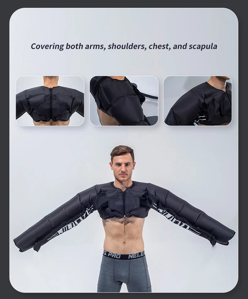 Botas de Pressoterapia Premium JILI com 6 Câmaras
