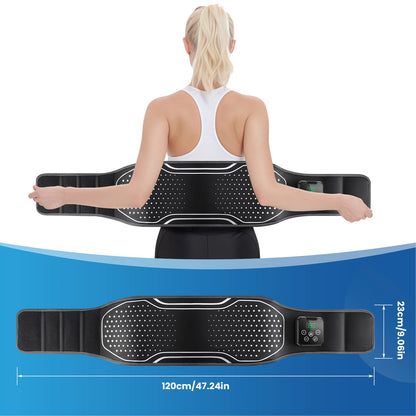 Cinto Massageador Aquecido Premium para Lombar