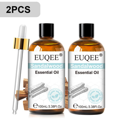Óleo Essencial Premium EUQEE 100ml para Difusor de Varetas e Umidificador