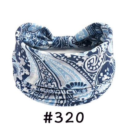 Faixa de Cabelo Turbante Boho Premium