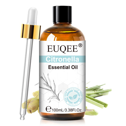 Óleo Essencial Premium EUQEE 100ml para Difusor de Varetas e Umidificador