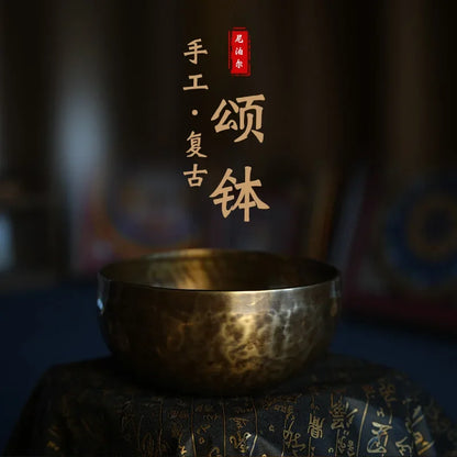 Kit Tigela Tibetana Premium Artesanal Nepalesa