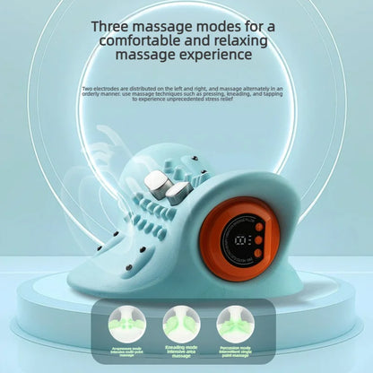 Massageador Cervical Premium com Tração e Acupontos